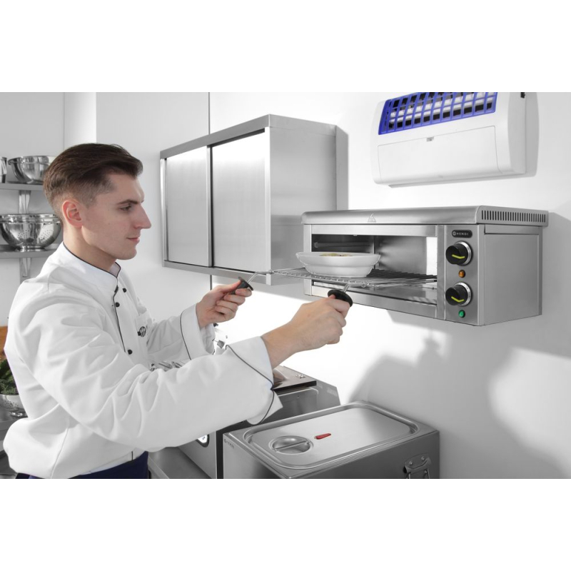 Salamandre Professionnelle Murale 2000W avec Minuteur et Thermostat - Hendi