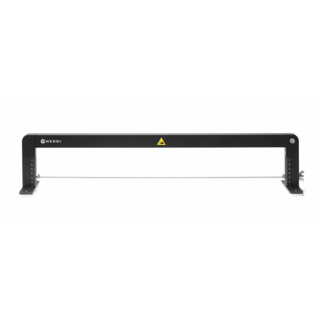 Scie &agrave; g&eacute;noise professionnelle, coupe ajustable 1-6cm, lame inox alimentaire - Hendi