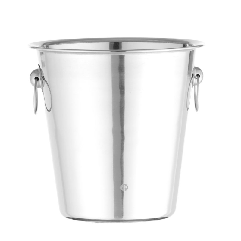 Seau &agrave; glace BarUp Argent 3,3L &Oslash;220mm - Hendi