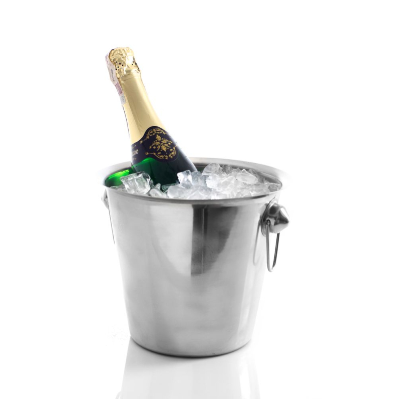 Seau &agrave; glace BarUp Argent 3,3L &Oslash;220mm - Hendi