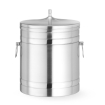 Seau &agrave; gla&ccedil;ons BarUp, double paroi, 5L, Argent - Hendi
