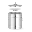 Seau &agrave; gla&ccedil;ons BarUp, double paroi, 5L, Argent - Hendi