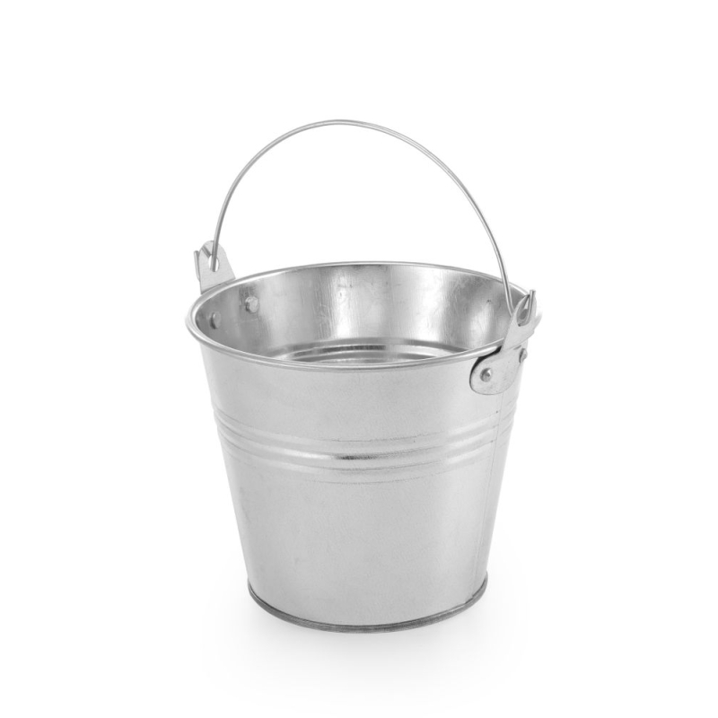 Seau avec anse professionnel HENDI, inox, ⌀120x(H)105mm - Hendi