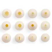 Set de 12 Douilles Assorties pour P&acirc;tisserie, &Oslash; 6-12 mm - Hendi