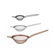 Set de 3 passoires professionnelles en acier inoxydable, tamis de cuisine, 3 tailles diff&eacute;rentes - Hendi