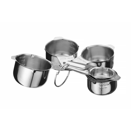 Set de 7 Dosettes de Mesure avec 7 Contenances Diff&eacute;rentes - Hendi