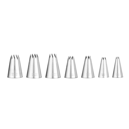 Set de 7 Douilles &Eacute;toile Professionnelles &oslash;6-18 mm - Hendi