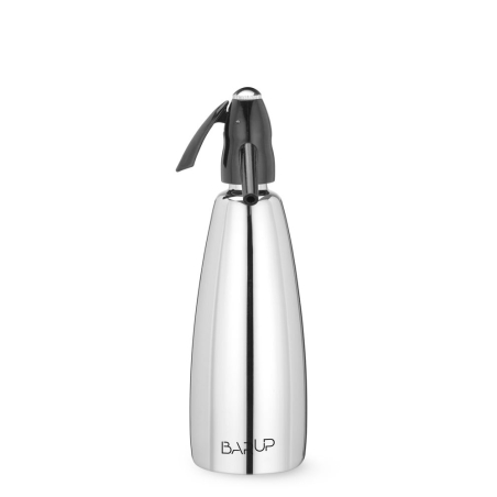 Siphon &agrave; soda BarUp en acier inoxydable, 1L - Hendi