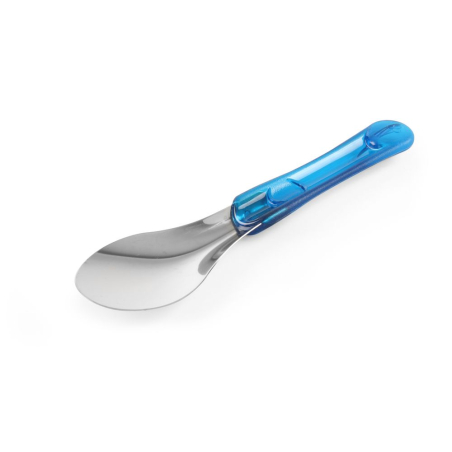 Spatule &agrave; glace professionnelle avec manche Tritan bleu (L)260mm - Hendi