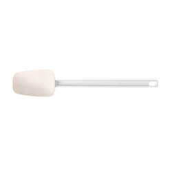 Spatule cuill&egrave;re caoutchouc synth&eacute;tique et manche ABS Kitchen Line, 408x75mm - Hendi