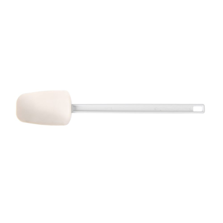 Spatule cuill&egrave;re caoutchouc synth&eacute;tique et manche ABS Kitchen Line, 408x75mm - Hendi