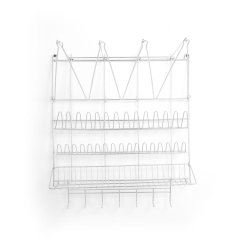 Support Mural Professionnel pour Poches P&acirc;tissier et Douilles, Rangement Ustensiles Cuisine - Hendi