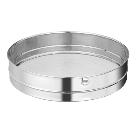 Tamis &agrave; Farine Professionnel Inoxydable ⌀358x(H)76mm, compatible Lave-Vaisselle - Hendi