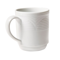 Tasse Mug Caf&eacute; Th&eacute; Professionnel Porcelaine 0,22L Lave-Vaisselle/Micro-Ondes - Hendi