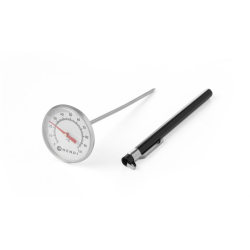 Thermom&egrave;tre Analogique HENDI 0-100&deg;C en Acier Inoxydable ⌀44.5mm - Hendi