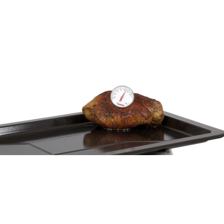 Thermom&egrave;tre Analogique HENDI 0-100&deg;C en Acier Inoxydable ⌀44.5mm - Hendi