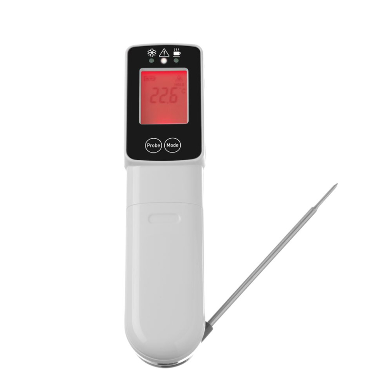 Thermom&egrave;tre Infrarouge Professionnel avec Sonde et Norme HACCP (-60&deg;C &agrave; 350&deg;C) - Hendi