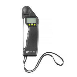 Thermom&egrave;tre num&eacute;rique professionnel avec sonde pliable en inox - Hendi