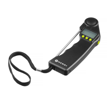 Thermom&egrave;tre num&eacute;rique professionnel avec sonde pliable en inox - Hendi