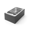 Tiroir Knock Box &agrave; Caf&eacute; en Bois et Inox pour Marc, 275x175x110mm - Hendi