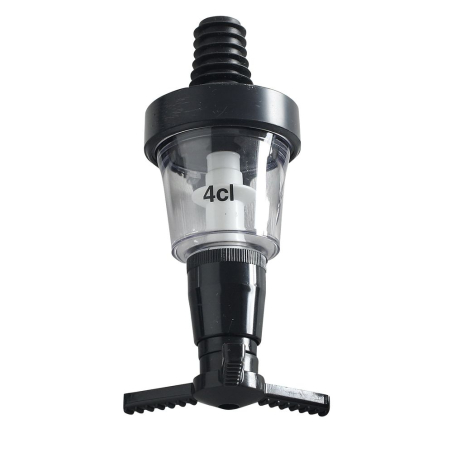 Verseur-doseur anti-goutte 0,04L en plastique/acier inoxydable pour bouteilles - Hendi