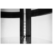 Vitrine de pr&eacute;sentation r&eacute;frig&eacute;r&eacute;e ronde p&acirc;tisserie, 360L, 0-6&deg;C - Hendi