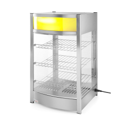 Vitrine de table chauffante professionnelle 97 Litres - Hendi