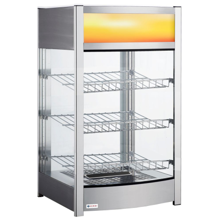 Vitrine de table chauffante professionnelle 97 Litres - Hendi