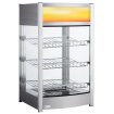 Vitrine de table chauffante professionnelle 97 Litres - Hendi