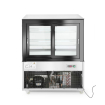 Vitrine r&eacute;frig&eacute;r&eacute;e professionnelle 300L, 2 &eacute;tag&egrave;res, Arktic - Hendi
