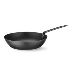 Wok Professionnel en Acier au Carbone ⌀304x530mm, Tous Feux dont Induction, Four 220&deg;C - Hendi
