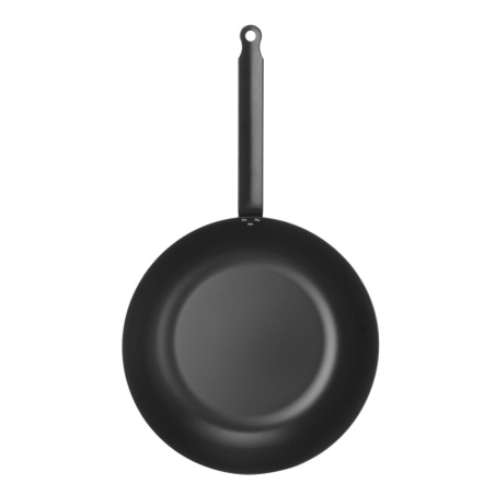 Wok Professionnel en Acier au Carbone ⌀304x530mm, Tous Feux dont Induction, Four 220&deg;C - Hendi