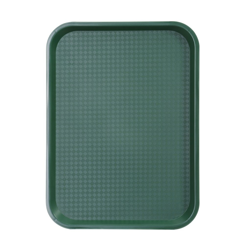 Plateau Fastfood Moyen Vert 305x415mm - Hendi