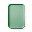 Plateau fastfood polypropyl&egrave;ne GN 1/1, Empilable, Vert, 530x325mm - Hendi