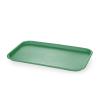 Plateau fastfood polypropyl&egrave;ne GN 1/1, Empilable, Vert, 530x325mm - Hendi