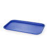 Plateau fast-food Polypropyl&egrave;ne GN 1/1 Bleu, 530x325x20mm - Hendi