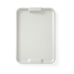 Plateau de Service Professionnel Euronorm Gris Clair avec Poign&eacute;e, 530x370 mm - Hendi