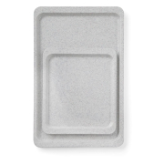 Plateau de service en polyester AmerBox GN 1/2, 325x265mm, Graphite - Hendi