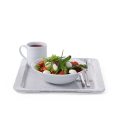Plateau de service en polyester AmerBox GN 1/2, 325x265mm, Graphite - Hendi