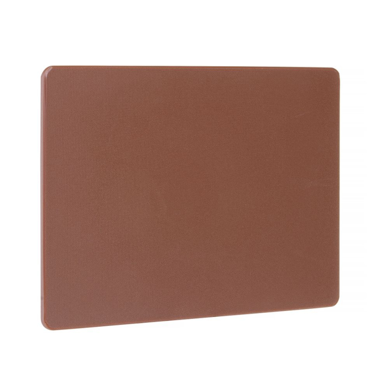 Planche &agrave; D&eacute;couper HACCP Professionnelle, 450x300mm, Marron - Hendi