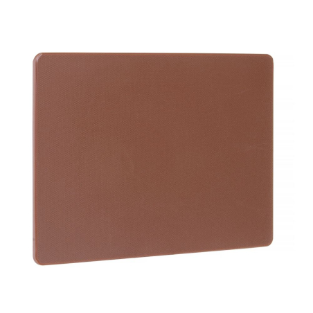 Planche &agrave; D&eacute;couper HACCP Professionnelle, 450x300mm, Marron - Hendi