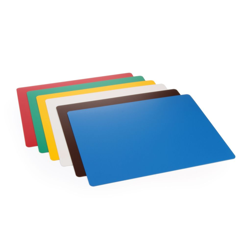 Set de 6 planches &agrave; d&eacute;couper souples et color&eacute;es pour cuisine professionnelle - Hendi
