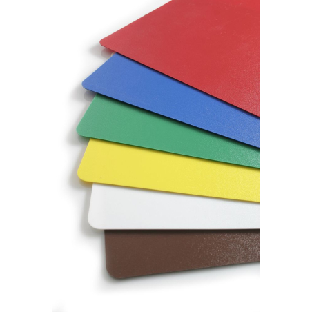 Set de 6 planches &agrave; d&eacute;couper souples et color&eacute;es pour cuisine professionnelle - Hendi