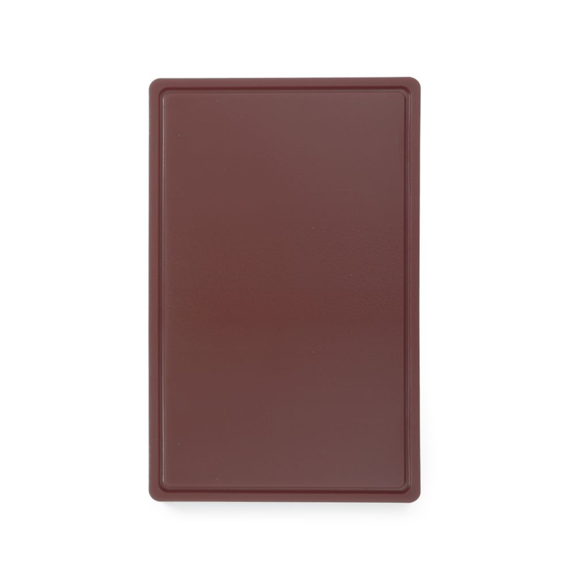 Planche &agrave; D&eacute;couper HACCP Professionnelle GN 1/1, Brun, 530x325mm - Hendi