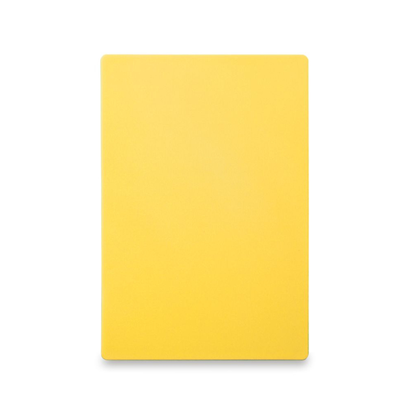 Planche &agrave; D&eacute;couper Professionnelle HACCP Jaune 600x400mm - Hendi