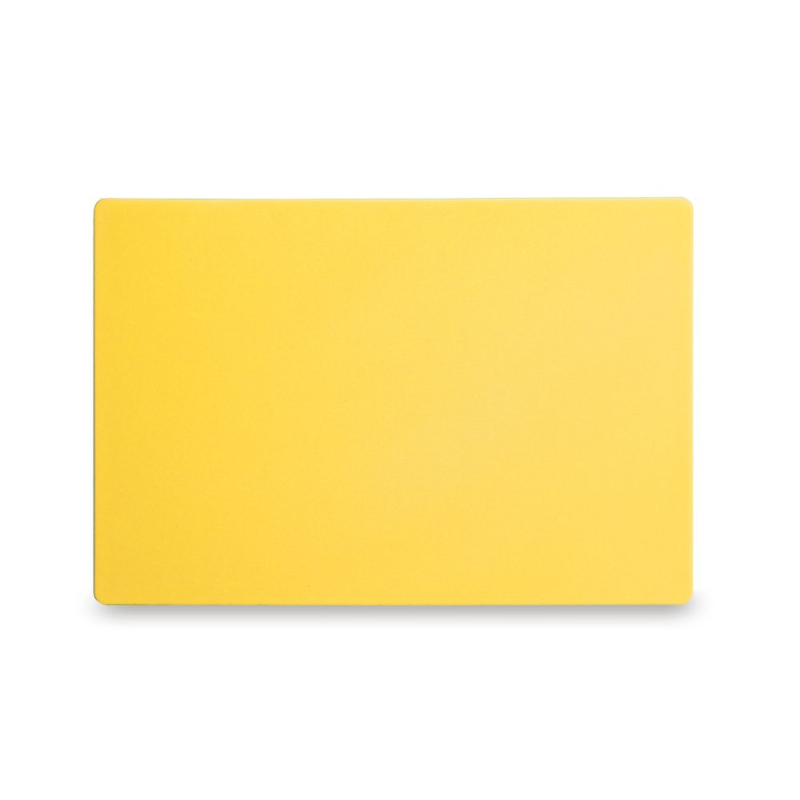 Planche &agrave; D&eacute;couper HACCP Professionnelle Jaune 450x300mm - Hendi
