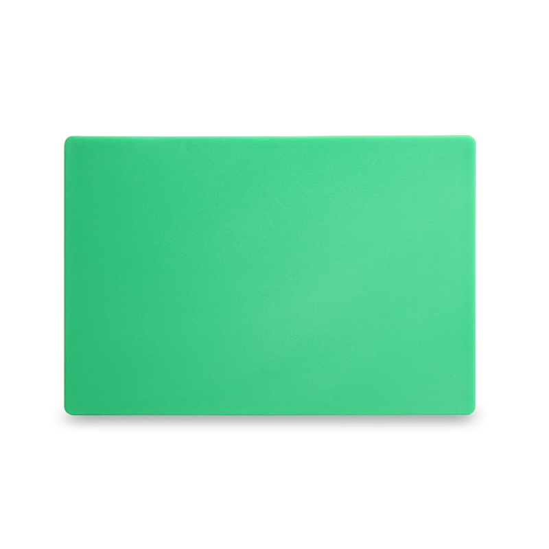 Planche &agrave; D&eacute;couper Professionnelle HACCP Verte 450x300mm - Hendi