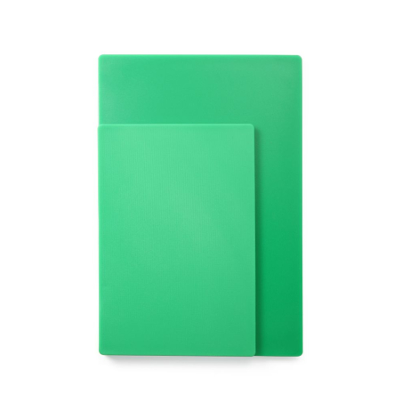 Planche &agrave; D&eacute;couper Professionnelle HACCP Verte 450x300mm - Hendi