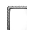 Plateau de banquet GN 1/1 Inox avec bord d&eacute;coratif, 530x325mm - Hendi
