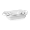 Plat &agrave; tapas rectangulaire avec poign&eacute;es, 160x101x(H)45mm - Hendi
